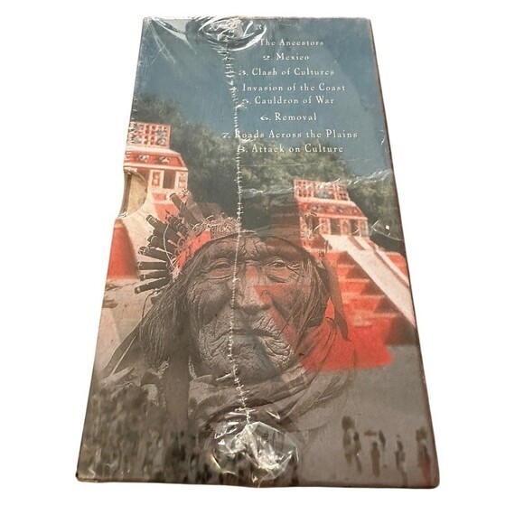 500 Nations VHS 8-Pack NEW! SEALED Jack Leustig Film - Hosted by Kevin Costner - Picture 3 of 6